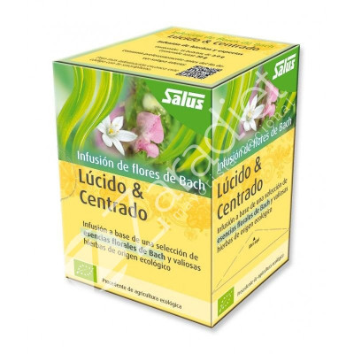 FLORES BACH LUCIDO Y CENTRADO BIO 15 BOLSITAS