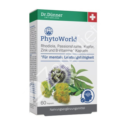 PHYTOWORLD RHODIOLA,PASIFLORA,COBRE,ZINC Y