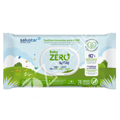 TOALLITA INFANTIL BABY ZERO 24UD