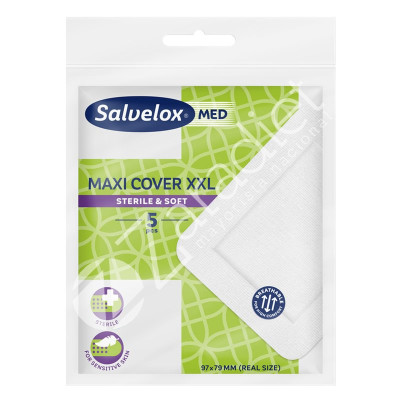 SALVELOX MAXI COVER ESTERIL XXL 97X79MM 5UD