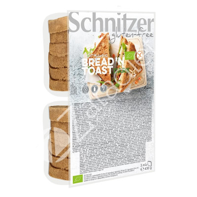 Molde Maiz Rebanadas 430g Sabor Fuerte - Schnitzer Gluten Free