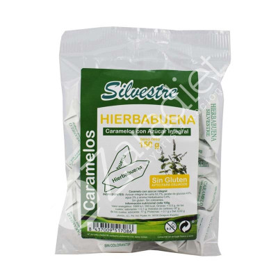 CARAMELOS INTEGRALES 150G HIERBABUENA - SILVESTRE