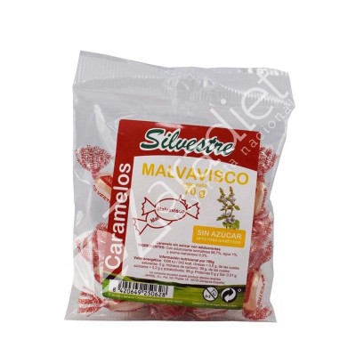 CARAMELOS SIN AZÚCAR 70G MALVAVISCO - SILVESTRE