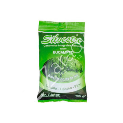 CARAMELOS RELLENOS 100G EUCALIPTO - SILVESTRE
