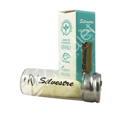 HILO DENTAL 100% NATURAL MAÍZ 30METROS - SILVESTRE