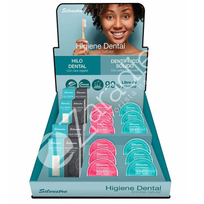 EXPOSITOR DENTIFRICOS + HILOS DENTALES