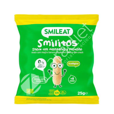 SMILITOS -  GUSANITOS DE MANZANA Y PLATANO - SMILEAT