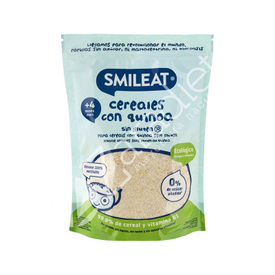 PAPILLA MAIZ, ARROZ Y QUINOA SIN GLUTEN 200G - SMILEAT