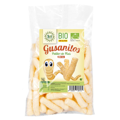 GUSANITOS MAIZ GIGANTES BIO 70G