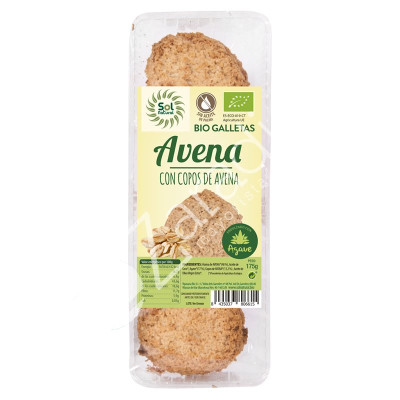 GALLETAS AVENA Y AGAVE BIO 175G