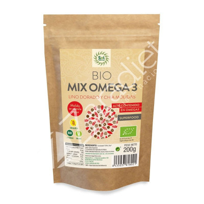 MIX OMEGA 3 LINO & CHIA MOLIDAS BIO 200G