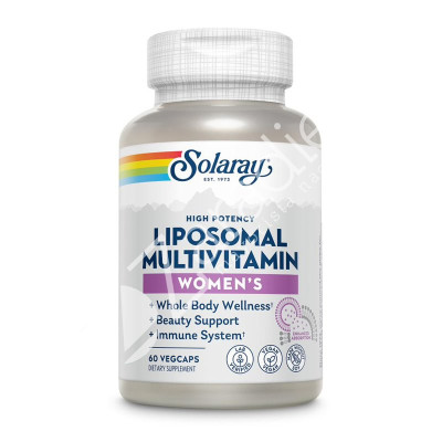 WOMENS LIPOSOMAL MULTIVIT 60 VEGCAP - SOLARAY