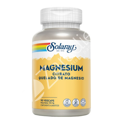 MAGNESIUM 200MG 90CAP - SOLARAY