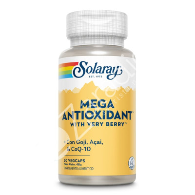 MEGA ANTIOXIDANT VERY BERRY 60CAP - SOLARAY