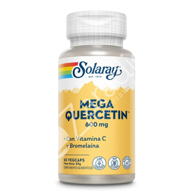 MEGAQUERCITIN 600MG 60CAP - SOLARAY