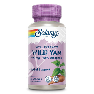 WILD YAM 60CAP - SOLARAY
