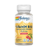 VITAMIN B12 ACIDO FOLICO 1000MCG 90COMP - SOLARAY