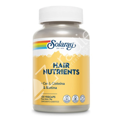 HAIR NUTRIENTS 120CAP - SOLARAY