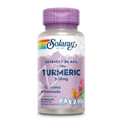SUPER TURMERIC 30CAP - SOLARAY