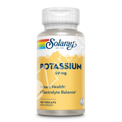 POTASIO CITRATO 99MG 100CAP - SOLARAY