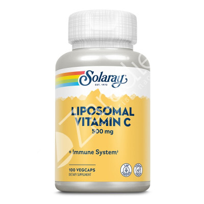 LIPOSOMAL VITAMINA C 500MG 100VCAP - SOLARAY