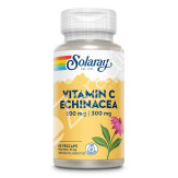 VITAMINA C (500MG)+ ECHINACEA (300MG) 60VCAP - SOLARAY