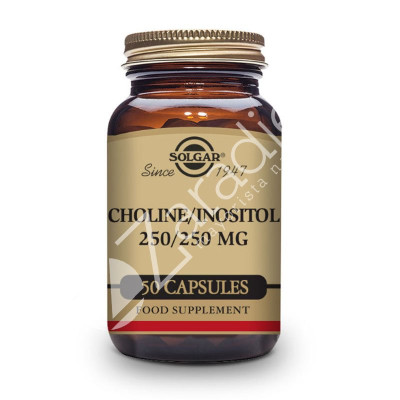 COLINA INOSITOL 250/250MG 50CAP VEGETALES