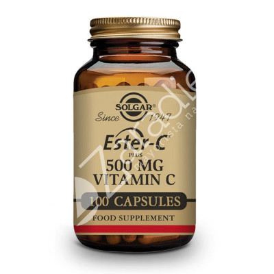 ESTER C PLUS 500MG 100CAP VEGETALES