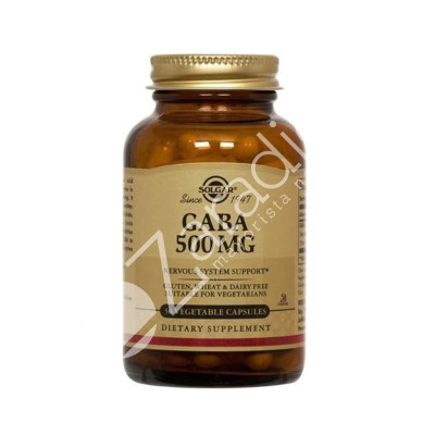GABA 500MG 50CAP VEGETALES