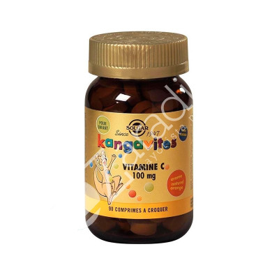 KANGAVITES+VIT C 100MG 90COMP MASTICABLES