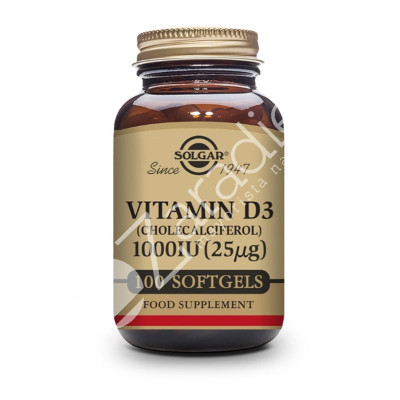 VITAMINA D3 1000UI 100CAP