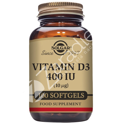 VITAMINA D3 400UI 100CAP BLANDAS