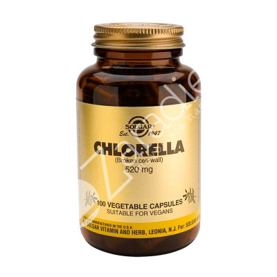CLORELLA 520MG 100CAP VEGETALES