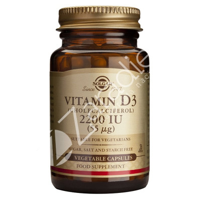 VITAMINA D3 2.200UI 100CAP VEGETALES