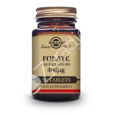 FOLATO (METAFOLIN) 400MCG 50COMP