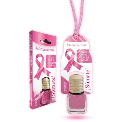 AMBIENTADOR COCHE SUMATE AL ROSA
