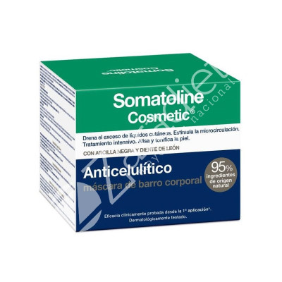 ANTICELULÍTICO MASCARA DE BARRO CORPORAL 500gr - SOMATOLINE COSMETIC