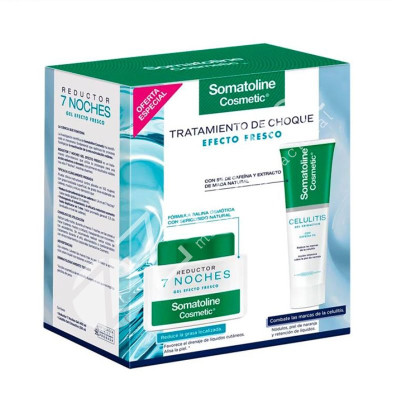 KIT GEL ANTICELULÍTICO CRIOACTIVO 250ml + GEL DESFATIGANTE PIERNAS CANSADAS 100ml - SOMATOLINE COSMETIC