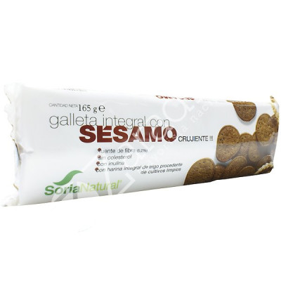GALLETAS SESAMO INTEGRALES 165G