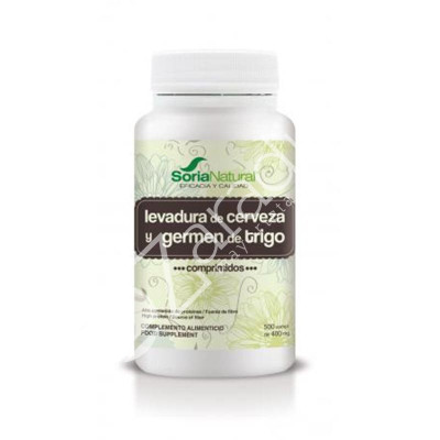 LEVADURA Y GERMEN TRIGO 400MG 500COMP
