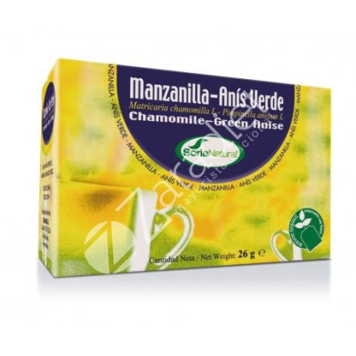 MANZANILLA CON ANIS INFUSION 20 FILTROS