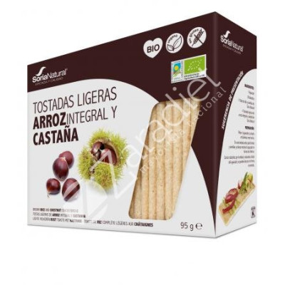 TOSTADA ARROZ Y CASTAÑA 25X4G
