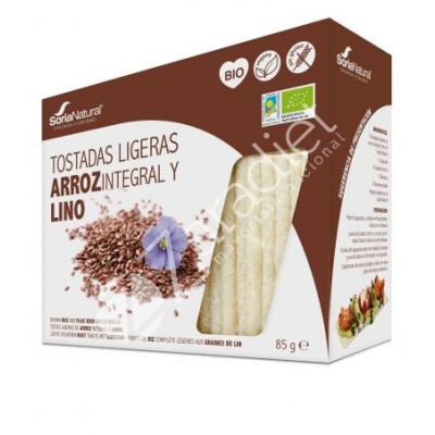 TOSTADA ARROZ Y LINO 25X3,8G