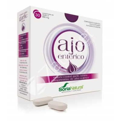 AJO ENTERICO 900MG 30CAP