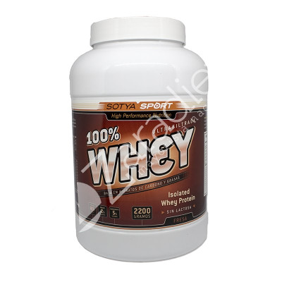 100% WHEY FRESA Y NATA 2,2 KG