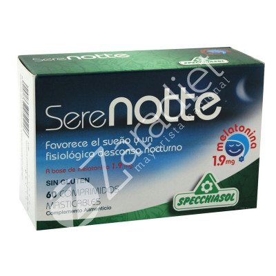 MELATONIN SERENOTTE MASTICABLE 1.9MG 60COMP