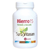 HIERRO 15 90 CAPS - SURA VITASAN
