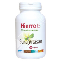HIERRO 15 90 CAPS - SURA VITASAN