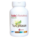 ACIDO PANTOTÉNICO 500MG 100CAP - SURA VITASAN