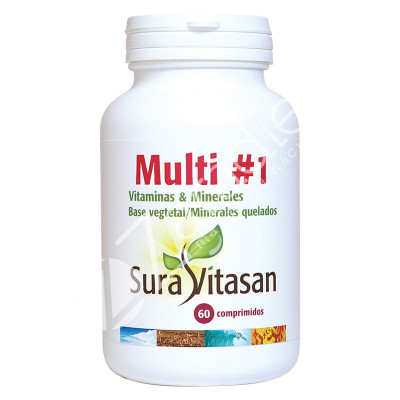 MULTI 1 VITAMINAS Y MINERALES 60 COMP - SURA VITASAN